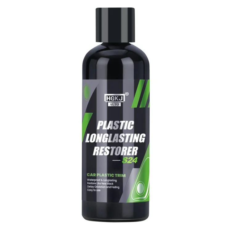 HGKJ AUTO-S24 300ml Restaurador de Plástico para Automóvil Duradero Renovador de Plástico Decolorado