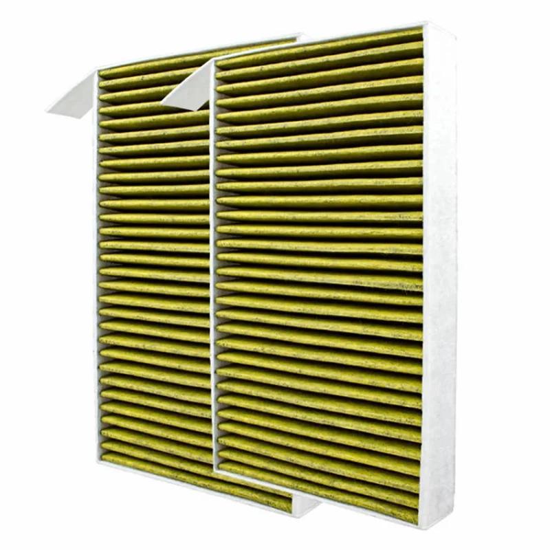 TS000274-2 2 SZT. ZAMIENNIK FILTRÓW POWIETRZA SAMOCHODOWEGO Z BAWELNY DLA MODEL 3/Y 2017-2021 FILTRY KLIMATYZACJI