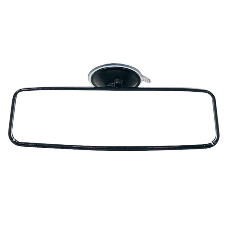 Miroir de rétroviseur intérieur de voiture à grand angle de vue Plastique+Verre Rétroviseur intérieur automobile (Style ordinaire) - Taille : S