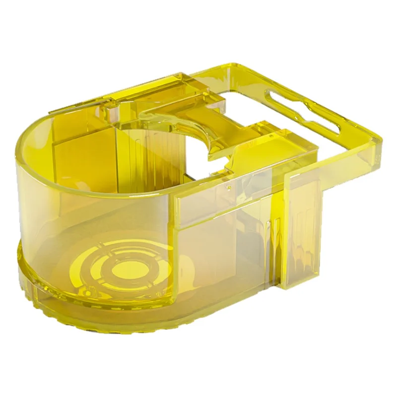 CARFU AC-2175 bilvandcops holder af ABS luftudløb drikkevarestativ drikkevareholder beslag - Gul