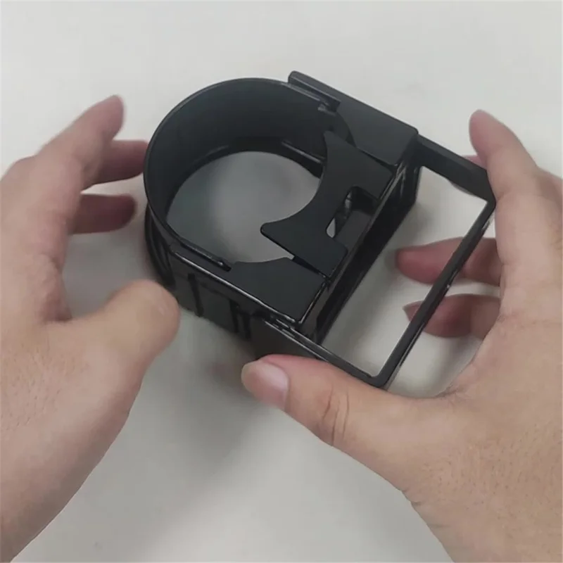 CARFU AC-2175 bilvandcops holder af ABS luftudløb drikkevarestativ drikkevareholder beslag - Gul