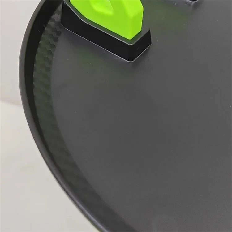 CARFU AC-2393 Rotation ABS Car Cup Holder Food Tray Organizer Expander for Instant Noodles, Snacks - Green