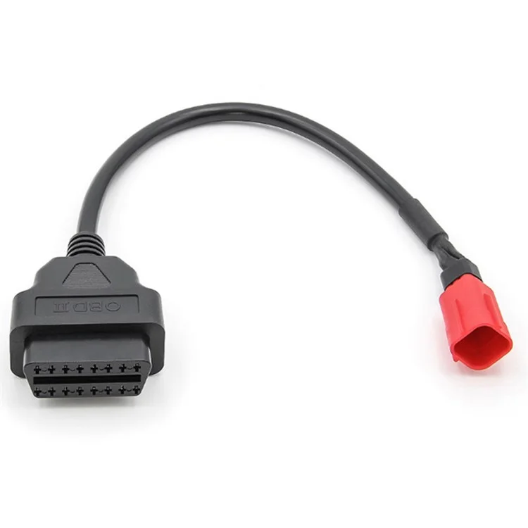 AERMOTOR OBD Adapter Cable 16Pin to 6Pin Diagnosis Detector Cord for Honda Motorcycle 6Pin