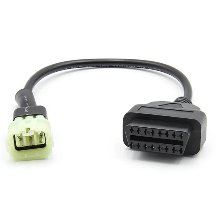 AERMOTOR OBD 16Pin to 6Pin Diagnostic Adapter Cable Scanner Reader Converter pour moto KTM 6Pin