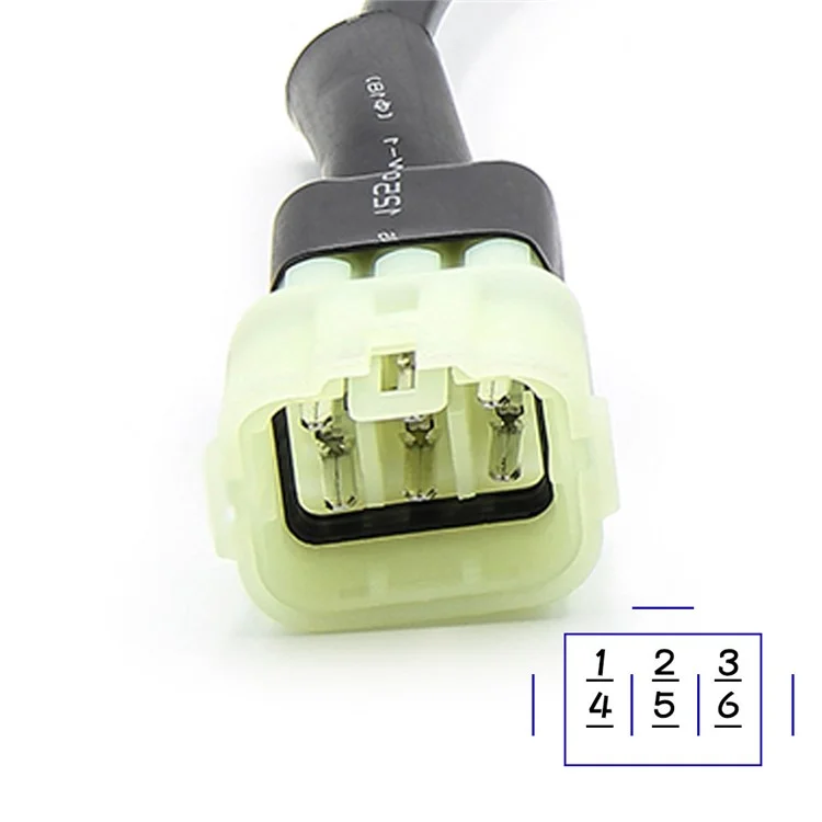 AERMOTOR OBD 16Pin to 6Pin Diagnostic Adapter Cable Scanner Reader Converter pour moto KTM 6Pin