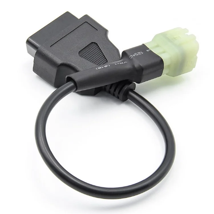 AERMOTOR OBD 16Pin to 6Pin Diagnostic Adapter Cable Scanner Reader Converter pour moto KTM 6Pin