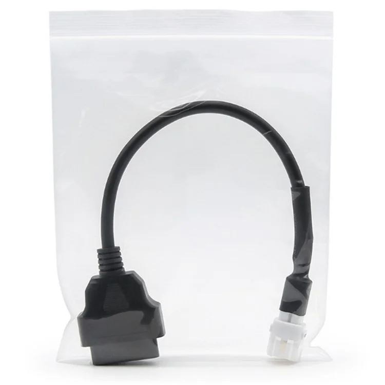 AERMOTOR Para Motocicleta Yamaha Cabo de Diagnóstico Adaptador de 4 Pinos para 16 Pinos OBD2