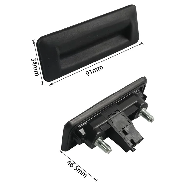 Interruptor de Abertura do Porta-Malas Universal A7677 para Carro Acessórios Automotivos (OE:5J0827566E)