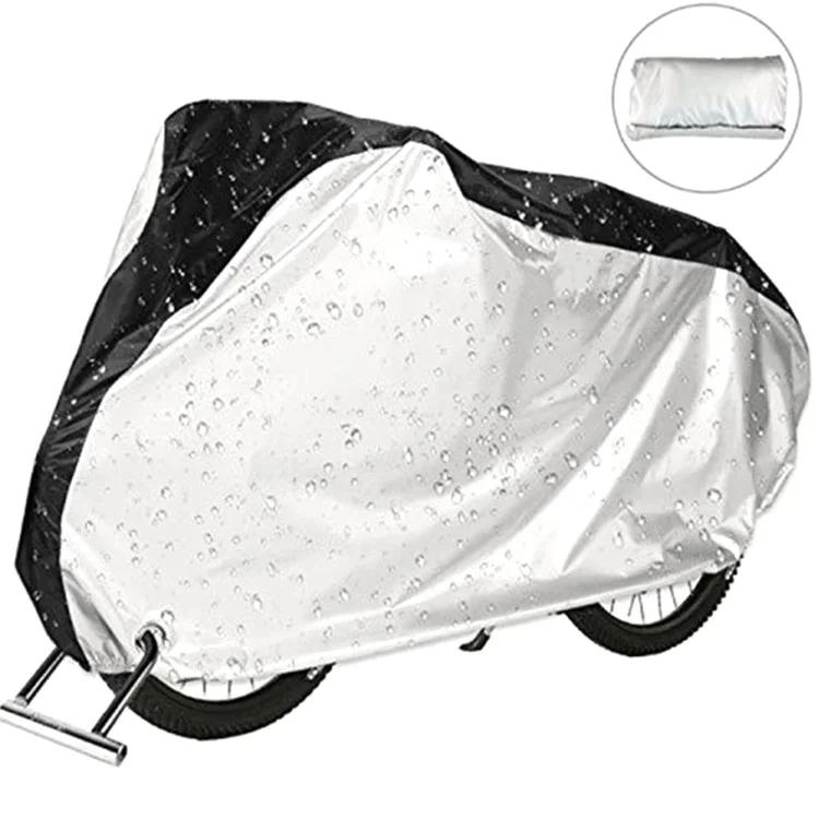 Dust Cover for 29 Inch Bicycle UV Protection 210D Oxford Fabric Bike Cover with Lock Hole, Size XL