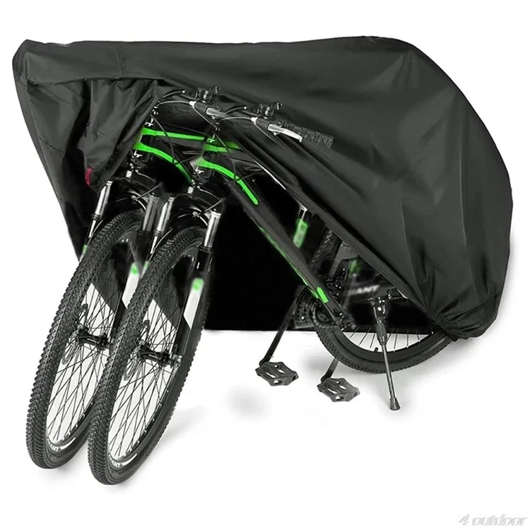 Серебряное покрытие UV-защитный чехол для велосипеда из ткани Oxford 210D, MTB-велосипед с отражающим дизайном, размер: XL
