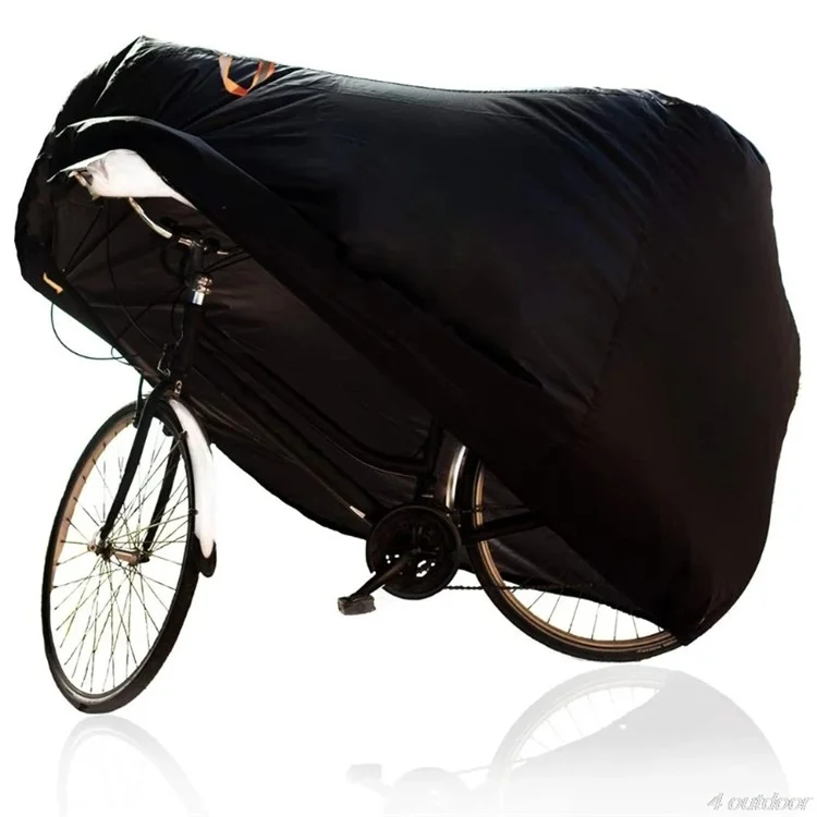 Серебряное покрытие UV-защитный чехол для велосипеда из ткани Oxford 210D, MTB-велосипед с отражающим дизайном, размер: XL