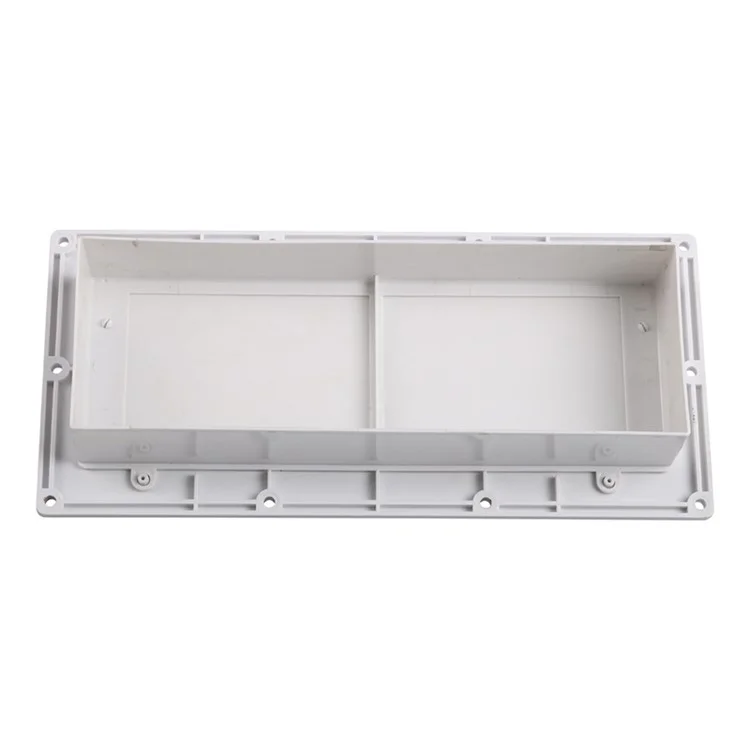 A8664 PP RV Range Motorhome Trailer Hood Exhaust Vent Cover Enhance Airflow (Include 10Pcs Screws) - Weiß