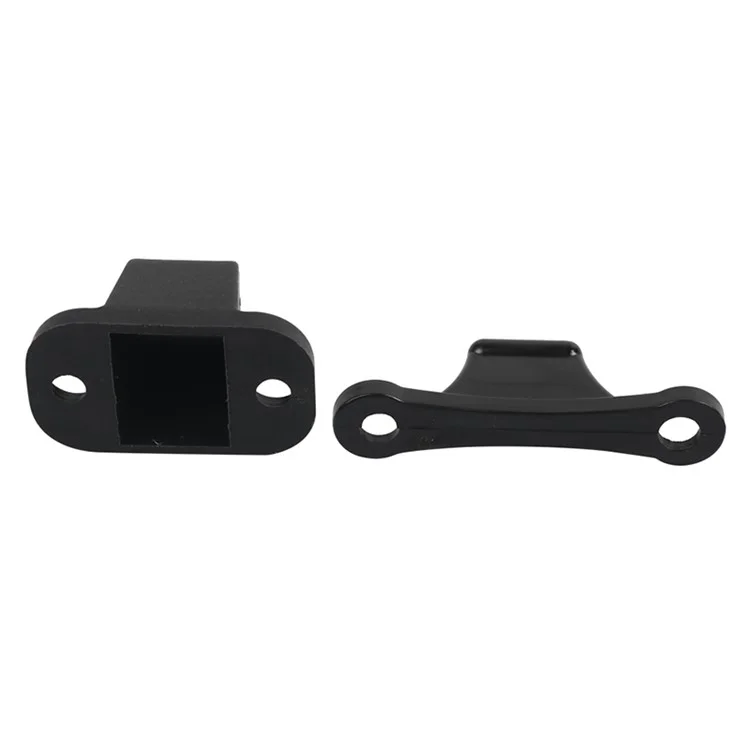 A8624 2 Paires Noir Retainer Kit pour Camping-Car RV Motorhome T-Shape Door Stop Retaining Catch Holder Set avec Vis #2-2