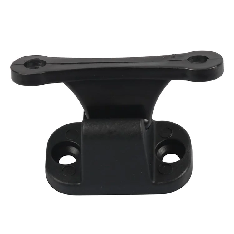 A8624 2 Paires Noir Retainer Kit pour Camping-Car RV Motorhome T-Shape Door Stop Retaining Catch Holder Set avec Vis #2-2