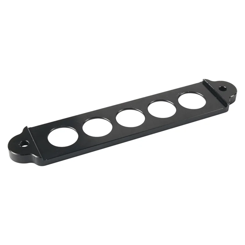 A8681 Aluminum Alloy Car Battery Holder Bracket Vehicles Trucks Battery Mount Bracket (Hook Length 250) - Black
