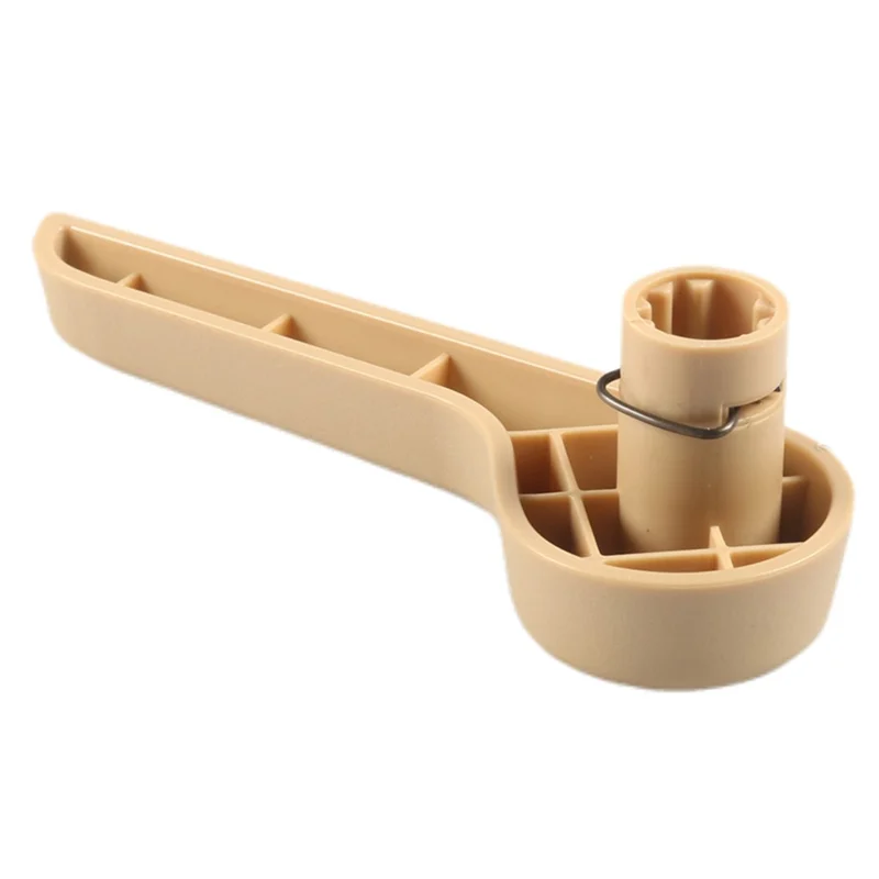 A8487-01 Twardy uchwyt z tworzywa ABS do regulacji lewego siedzenia samochodowego, numer OE: 15232594 - beżowy