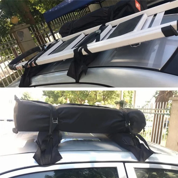 TIROL T25454 2 Peças Suporte de Bagagem no Teto do Carro Espuma Macia Universal Rack de Carga no Teto do Carro