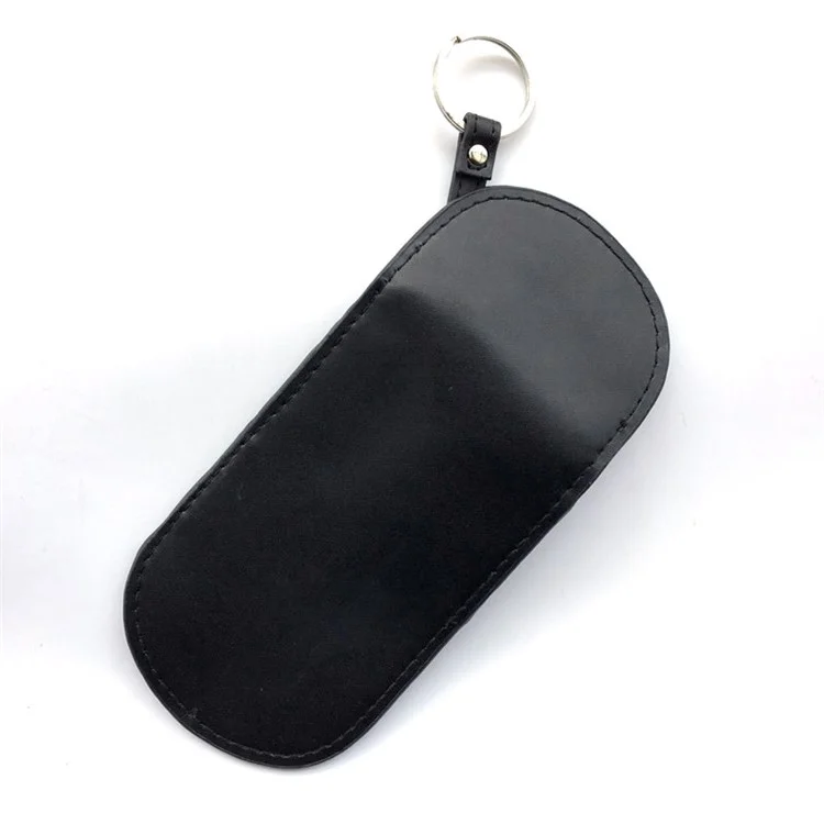 Autoschlüssel-Signalblockierende Tasche, Diebstahlschutz, RFID-Blockierung, echtes Kuhlederfutteral für Autoschlüssel