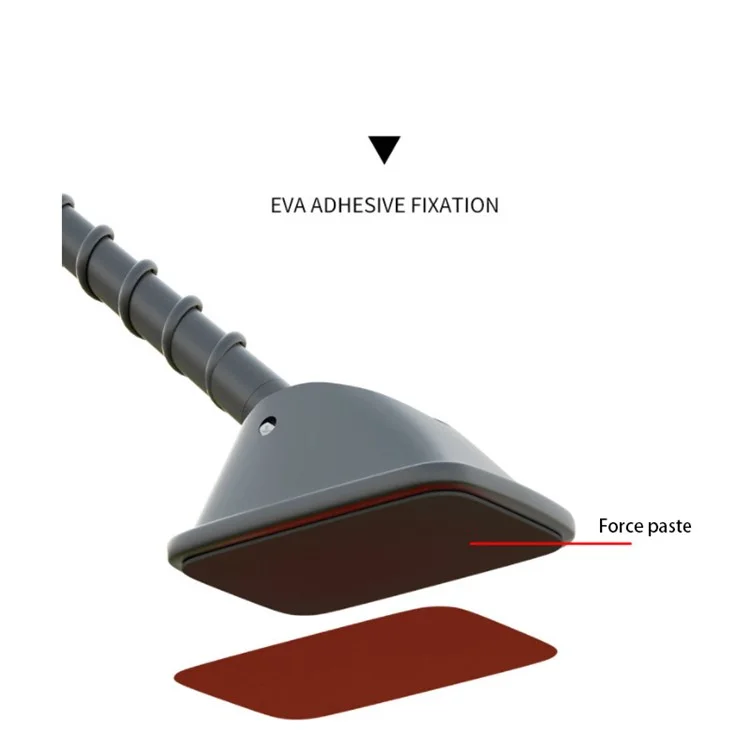 Antenne de voiture modifiée CARFU AC-1145 Poteau décoratif de toit de véhicule en ABS