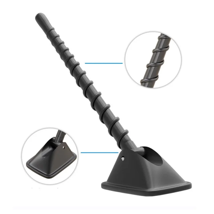 Antenne de voiture modifiée CARFU AC-1145 Poteau décoratif de toit de véhicule en ABS