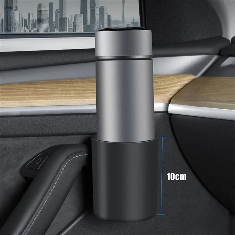 ALZH070 2Pcs Pour Tesla Model 3 / Y Porte-gobelet de voiture Boîte de rangement de boissons