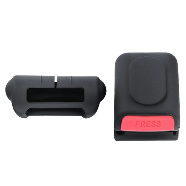 TSL825 2 pezzi / Set per Tesla Model 3 / Y Copertura della fibbia di sicurezza dell'auto in silicone