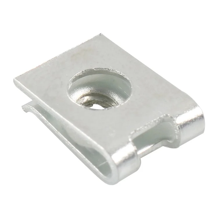 A7625 120PCS 4 Tailles Clips d'écrou en acier au manganèse pour voiture Pièces de rechange