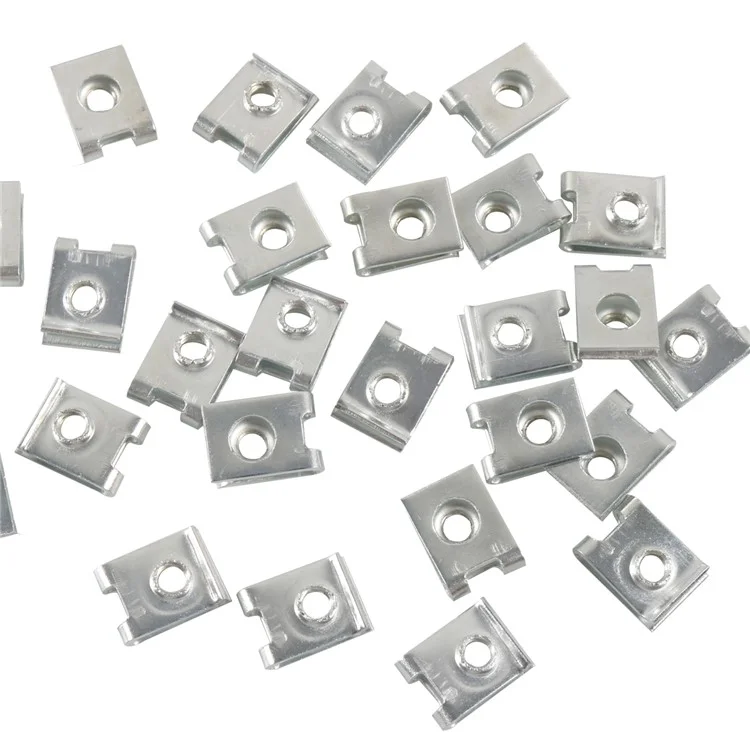 Kit d'écrous en U en acier au manganèse de 80 pièces assortis M4/M5/M6 pour voiture 