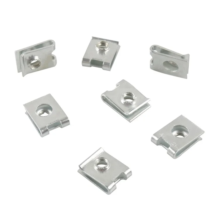 Kit d'écrous en U en acier au manganèse de 80 pièces assortis M4/M5/M6 pour voiture 