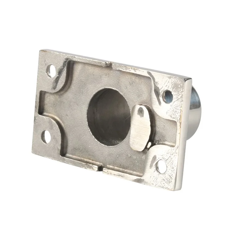 A8767 90-Grad-Rechteckrohrbasis Edelstahl 316 Hardware-Zubehör für Boote, Yachten