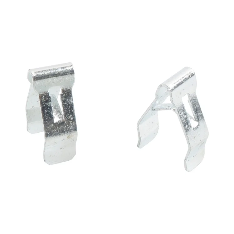 A8247 50Pcs 6# Carbon Steel Car Interior Trim Clips Moulding Fastener, com Caixa de Plástico