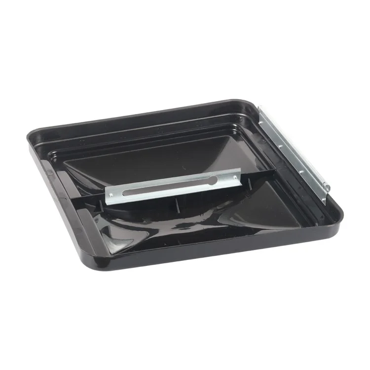 Couvercle de ventilation de toit de 14 pouces pour véhicule récréatif, couvercle de ventilation de rechange pour caravane, autocaravane - Noir