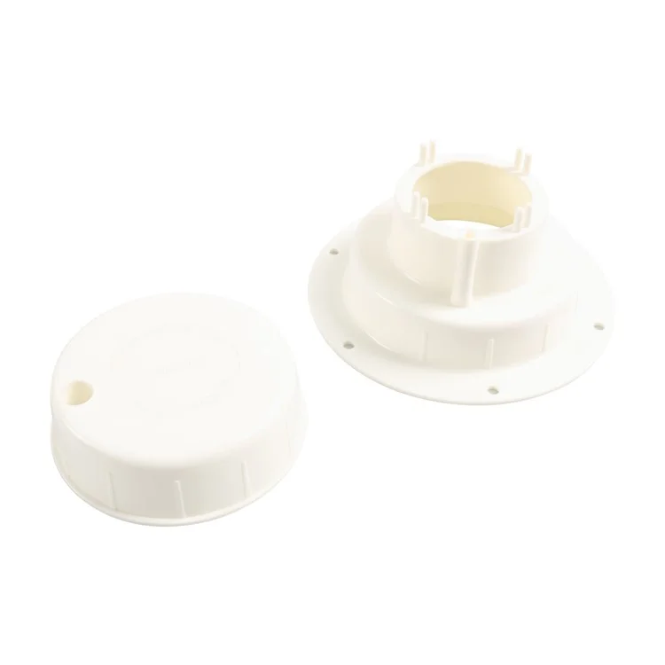 A8254 2Pcs RV Plumbing Vent Caps Camper Vent Cap for 1 to 2 3 / 8 Inch Pipe (with Screws)