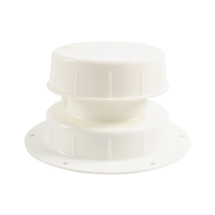 A8254 2Pcs RV Plumbing Vent Caps Camper Vent Cap for 1 to 2 3 / 8 Inch Pipe (with Screws)