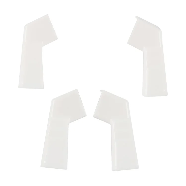 A8742 4Pcs Remplacement RV Trailer Camper Hardware Extended Rain Gutter Spout