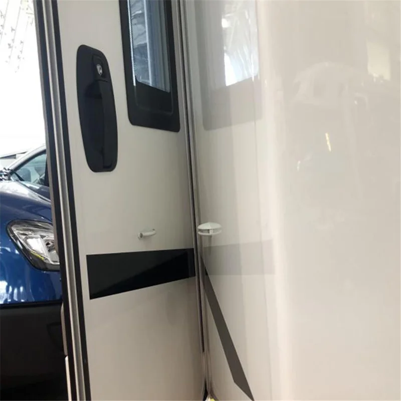 2Pcs Nylon RV Door Holder Catch Latch Camper Trailer Cargo Hatch Door Retainer - White