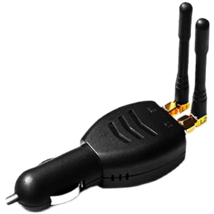 12-24 в Сигарет Более Легкие 2 Полосы Antracking Car GPS Jammer Blocker Blocker