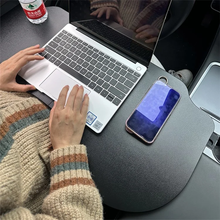 FR22-ZB-005-PW For Tesla Model 3 / Y Car Table Board Laptop Holder Foldable Dining Tray