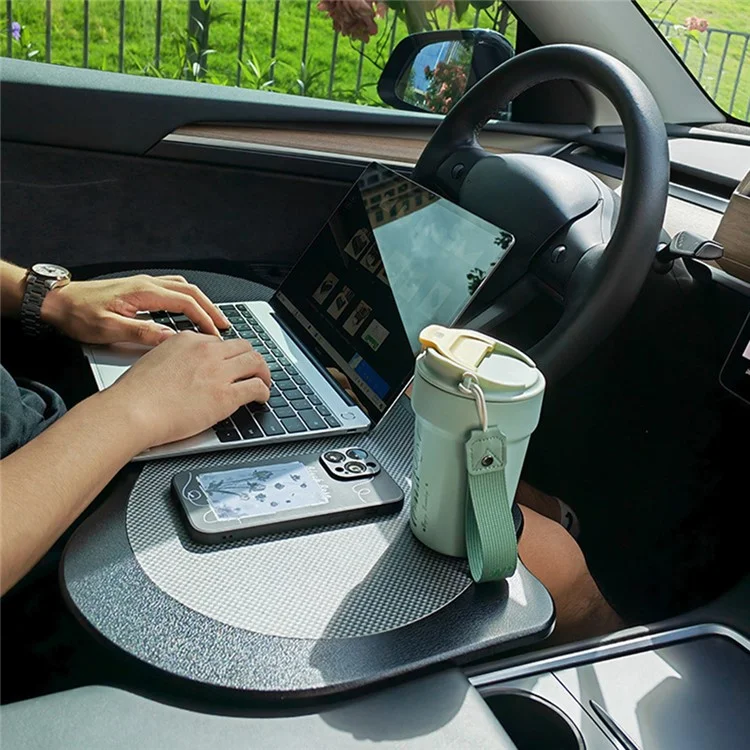 Folding Desk Board for Tesla Model 3 / Y Mini Table for Dining, Computing