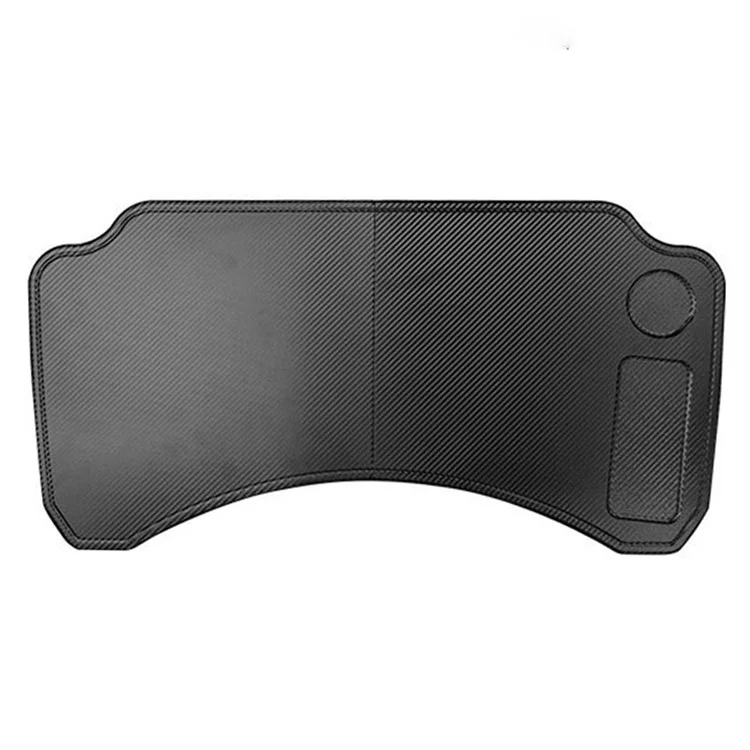 Tabla de Comedor para Automóvil FR-21001 para Tesla Model 3 / Y - Bandeja Plegable Mini de 12 mm con Ranura para Taza