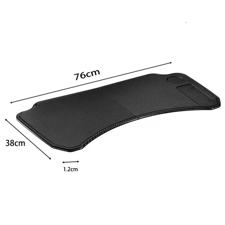 Tabla de Comedor para Automóvil FR-21001 para Tesla Model 3 / Y - Bandeja Plegable Mini de 12 mm con Ranura para Taza