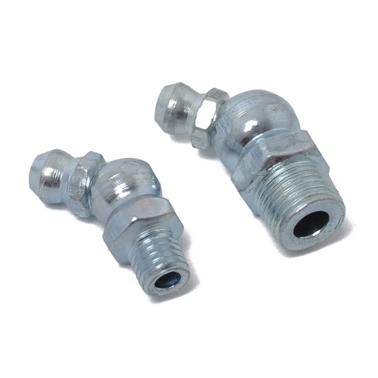 Assortiment de 50 raccords graisseurs hydrauliques droits et coudés A0829