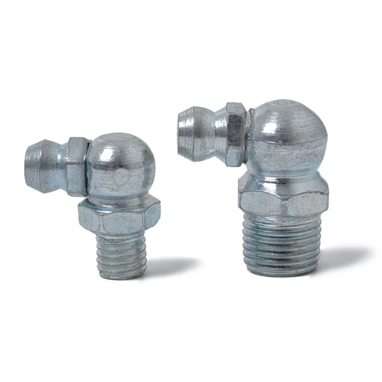 Assortiment de 50 raccords graisseurs hydrauliques droits et coudés A0829