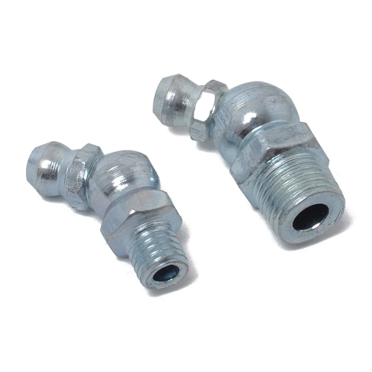 A0828 80Pcs 45 / 90 Degree Angled and Straight Hydraulic Grease Fitting Assort Kit