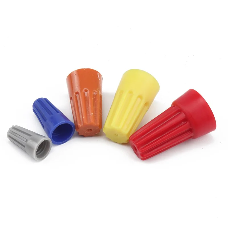 A0818 320 szt. zestaw konektorów kablowych z izolacją PVC, nakrętek śrubowych, zestaw assortymentowy