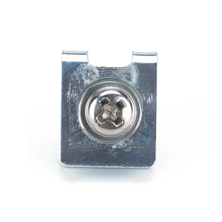 A2749 200Pcs Clip Nut et Vis Autotaraudeuse Assortiment Résistant à la Rouille de Type U