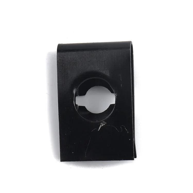 Assortiment de 60 pièces de clips à écrou de type U n°14 pour moto et voiture, avec boîtier