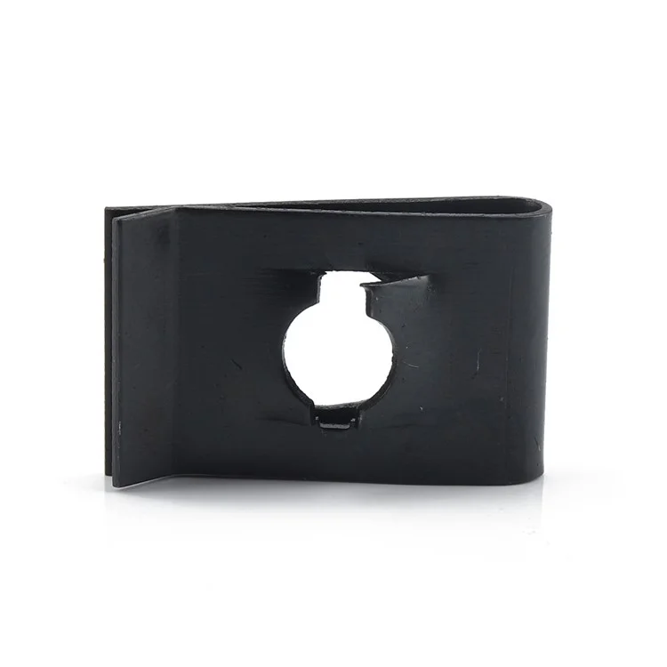 Assortiment de 60 pièces de clips à écrou de type U n°14 pour moto et voiture, avec boîtier