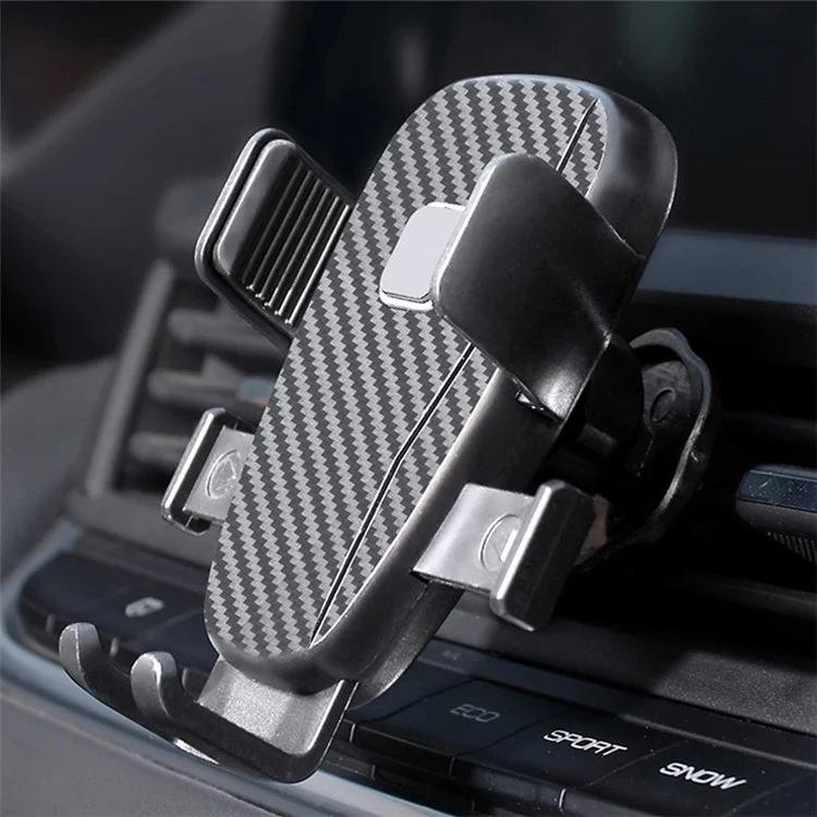 A516 Clip per presa d'aria per auto con rotazione a 360 gradi, supporto per telefono cellulare - Verde