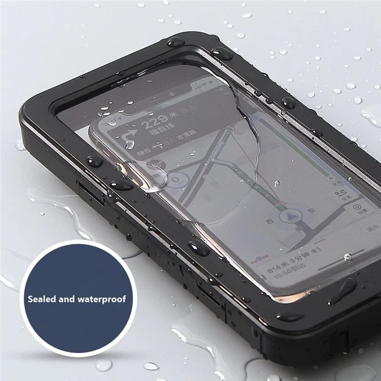 Support de téléphone vélo magnétique 2209 en plastique pour VTT